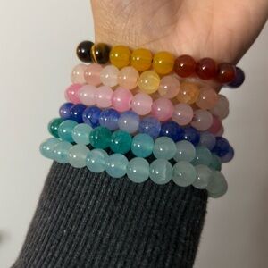 Multicolor Beaded Bracelet Set